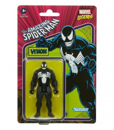 Figura Retro The Amazing Spiderman Venom Marvel 9,5cm