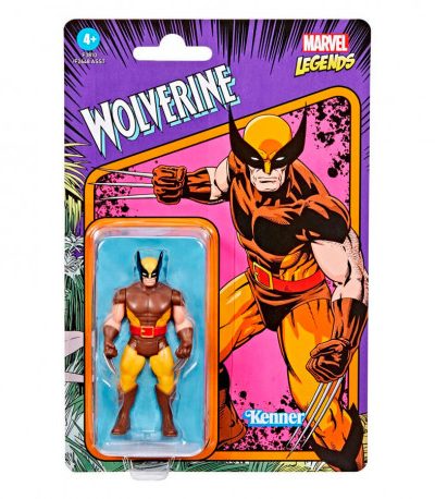 Figura Retro X-Men Lobezno Marvel 9,5cm