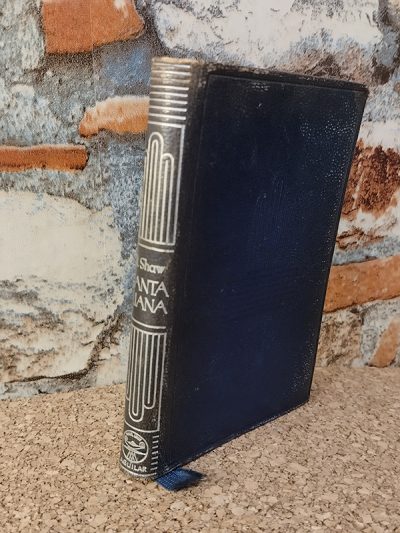 Santa Juana - George Bernard Shaw (1953) Libro antiguo Aguilar crisol crisolino crisolin