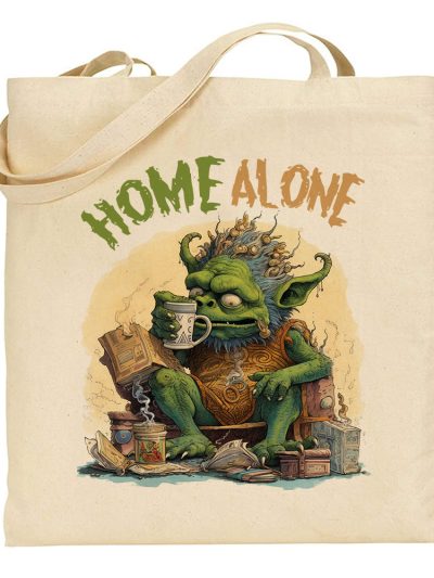 Bolsa de tela Tote bag Monster - Home alone art