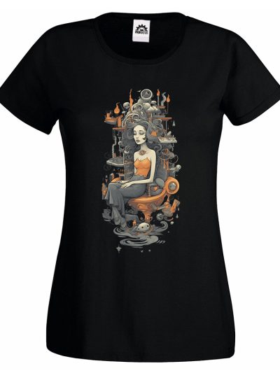 Camiseta Mujer Lady - Industrial art deco