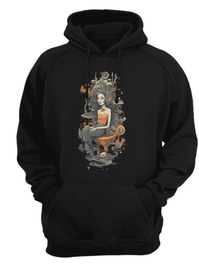 Sudadera con capucha Lady - Industrial art deco