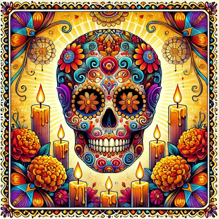 Sugar Skulls: El lenguaje simbólico de las calaveras en el Día de los Muertos