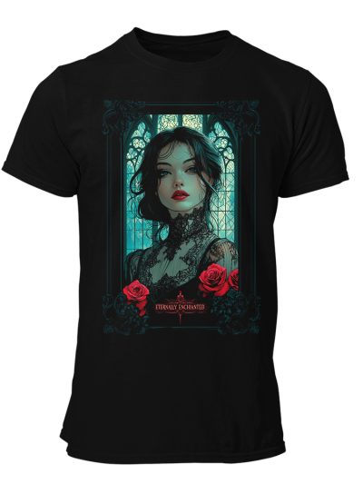 CAMISETA-HOMBRE-NUEVA-GOTHIC-ETERNALLY ENCHANTED