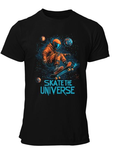 CAMISETA-HOMBRE-NUEVA-SKATE-THE UNIVERSE ASTRONAUT