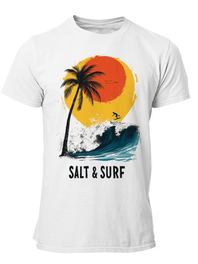 CAMISETA-HOMBRE-NUEVA-SURF-SALT AND SUN ART WH