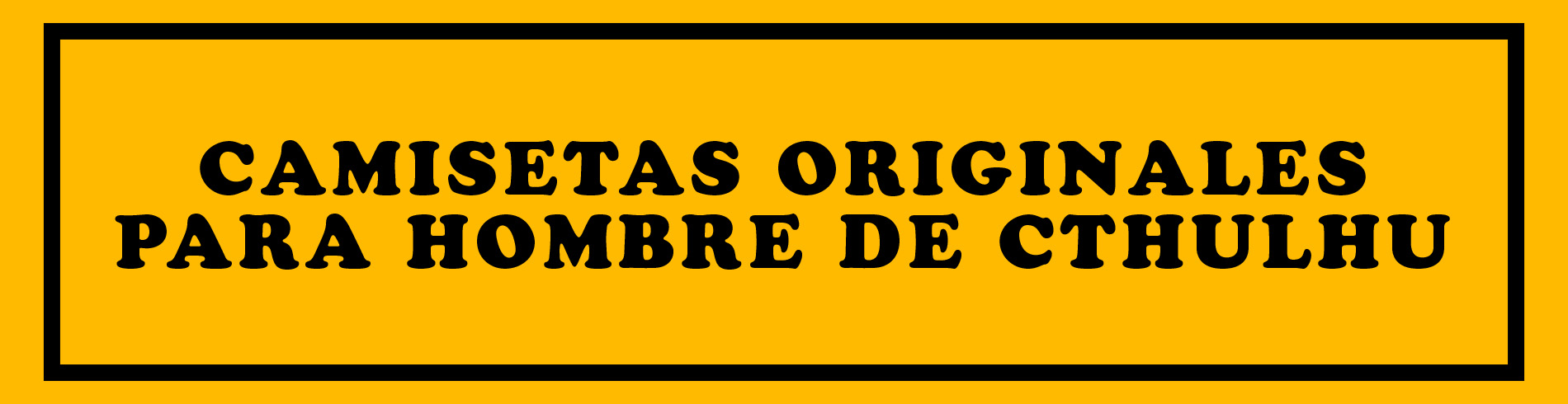 Camisetas Originales para hombre de Cthulhu