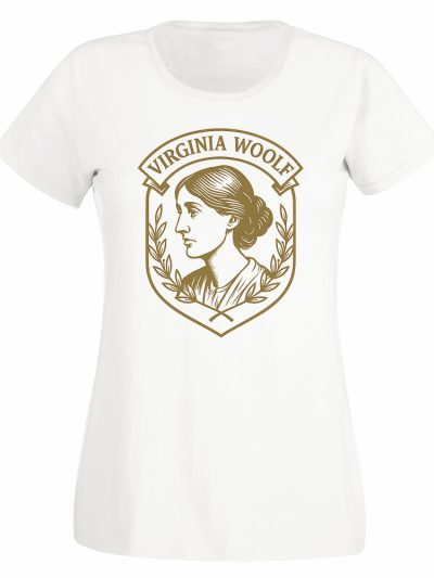 Camiseta Mujer Virginia Woolf - Portrait shield