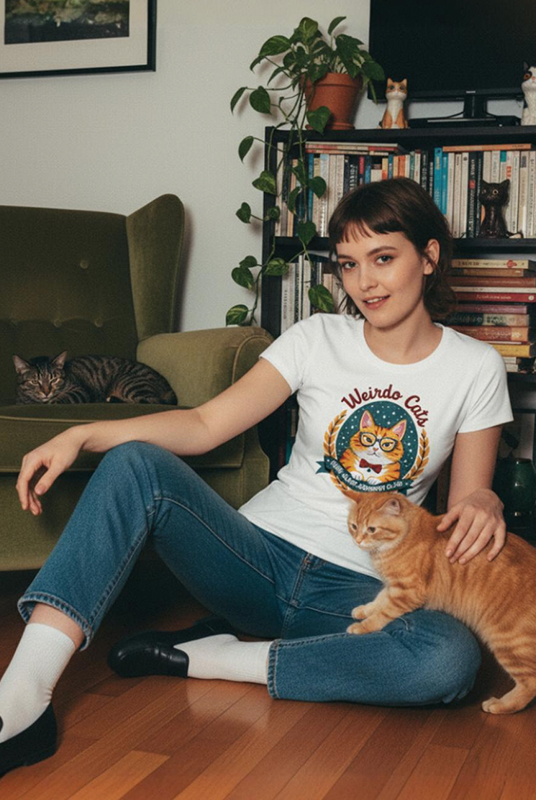 Comprar camisetas para mujer de gatos