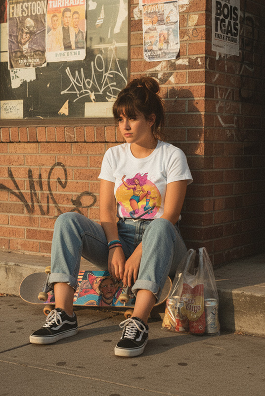 Comprar camisetas para mujer de skate