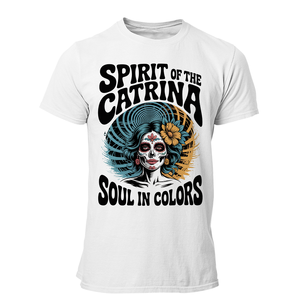 Camiseta Hombre Spirit of the Catrina – Soul in Colors
