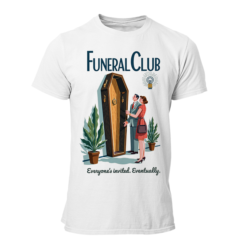 Camiseta Hombre Those wicked 50s - Funeral Club. Everyone’s Invited