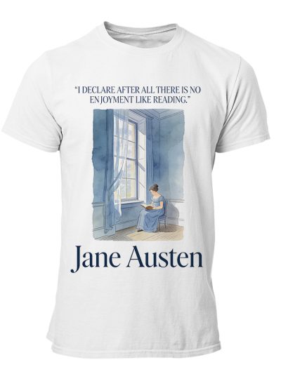 Camiseta Hombre Jane Austen - No enjoyment like reading