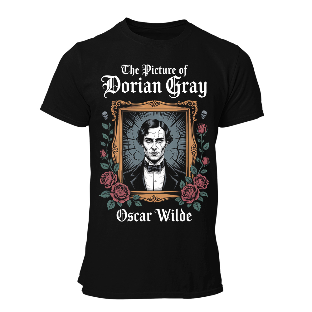 Camiseta Hombre Oscar Wilde - The Picture of Dorian Gray