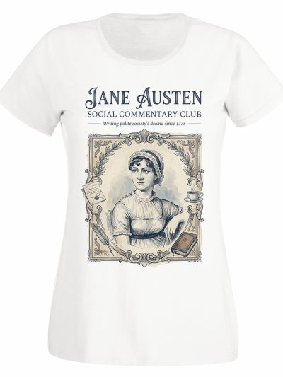 Camiseta Mujer Jane Austen - Social Commentary Club