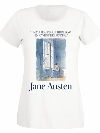 Camiseta Mujer Jane Austen - No enjoyment like reading
