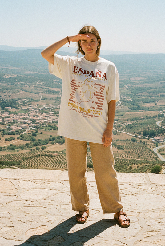 Camisetas oversize souvenir paises ciudades