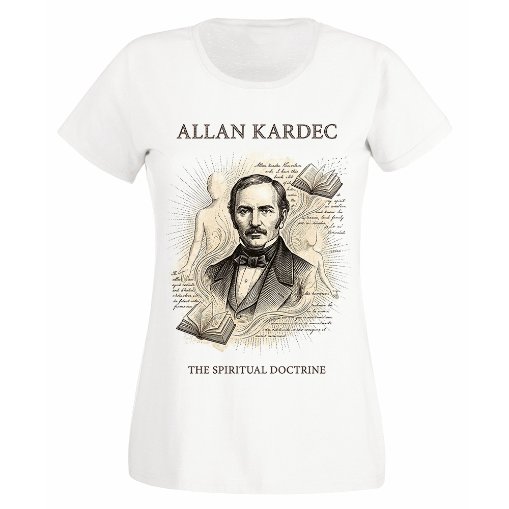 Camiseta Mujer Allan Kardec - The spiritual doctrine