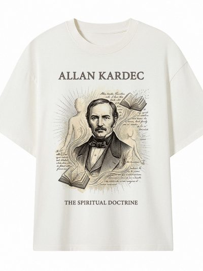 Camiseta Oversize Allan Kardec - The spiritual doctrine