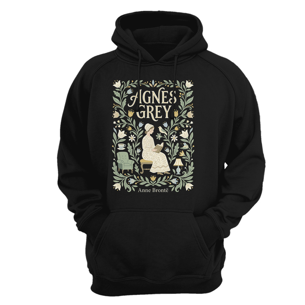 Sudadera con capucha Brontë Sisters - Agnes Grey Cover Midnight Folk