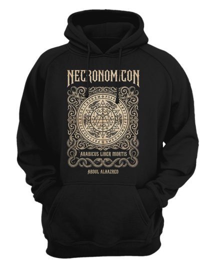 Sudadera con capucha H.P. Lovecraft - Necronomicon Arabicus Liber Mortis