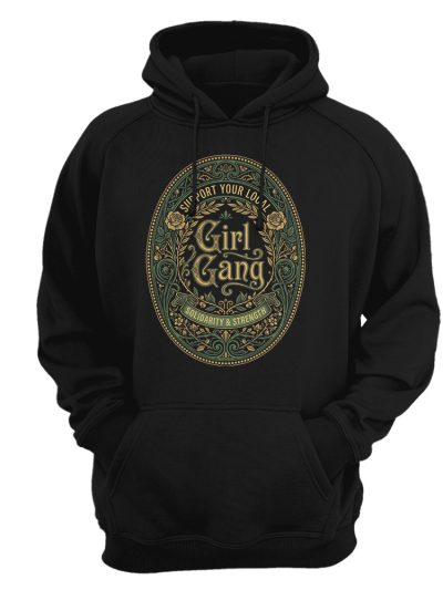 Sudadera con capucha Feminism - Support Your Local Girl Gang Floral