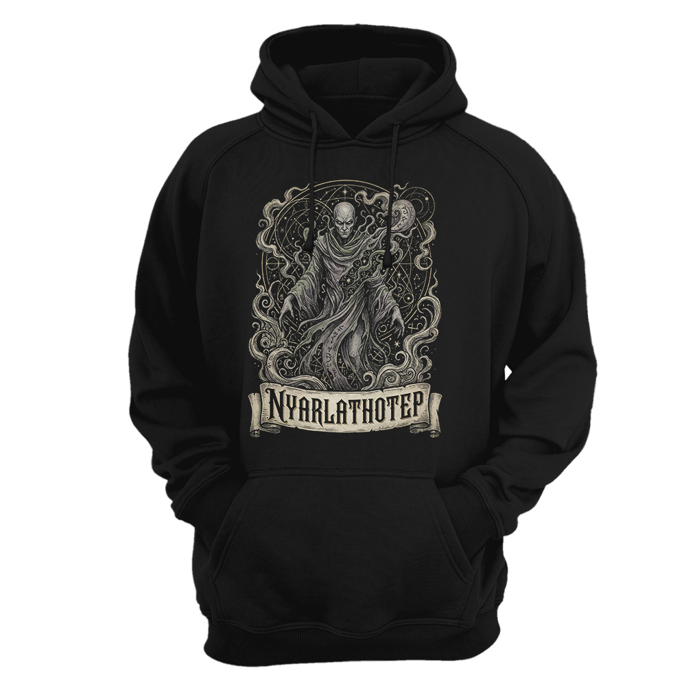 Sudadera con capucha Nyarlathotep - Gothic Engraving Art