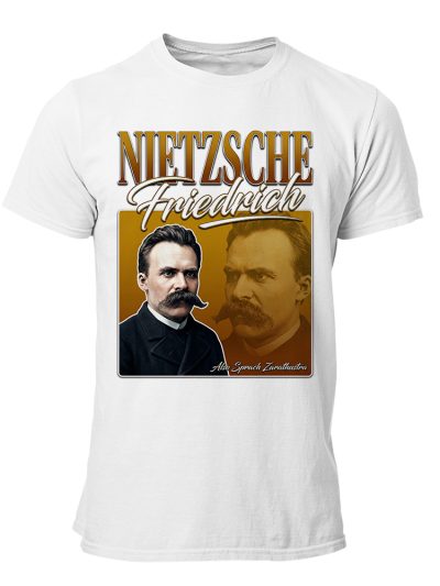 Camiseta Hombre Nietzsche - Also sprach Zarathustra 90s classic