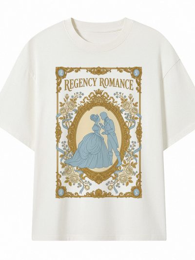 Camiseta Oversize Regency romance - Baroque victorian