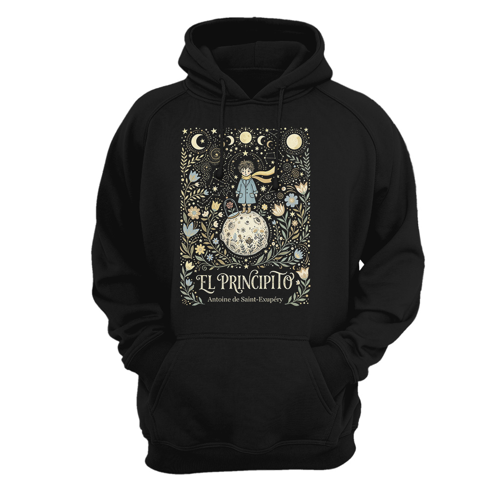 Sudadera con capucha El Principito - Art folk Bk