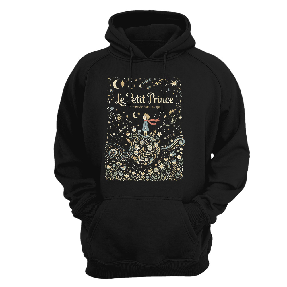 Sudadera con capucha Le Petit Prince - Art folk Bk