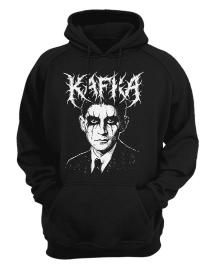 Sudadera con capucha Kranz Kafka - Black metal corpse paint