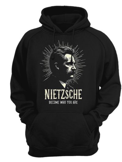 Sudadera con capucha Nietzsche - Become who you are