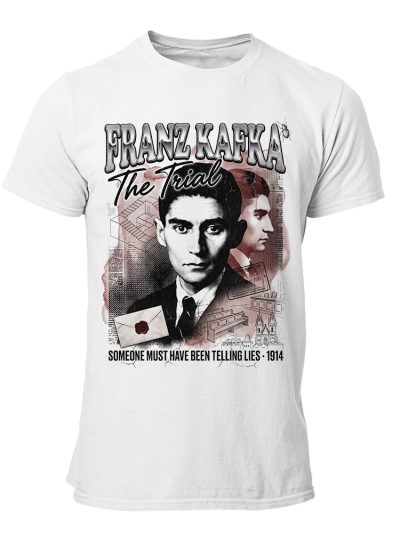 Camiseta Hombre Franz Kafka - The Trial 90s Bootleg