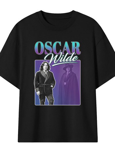 Camiseta Oversize Oscar Wilde - 90s Classic Bk