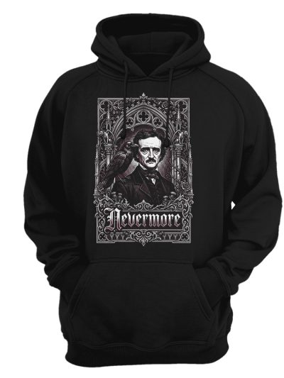 Sudadera con capucha Edgar Allan Poe - Gothic Nevermore