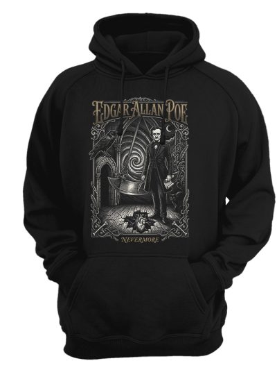 Sudadera con capucha Edgar Allan Poe - Vortex Nevermore