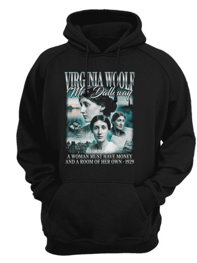 Sudadera con capucha Virginia Woolf - Mrs. Dalloway 90s Bootleg