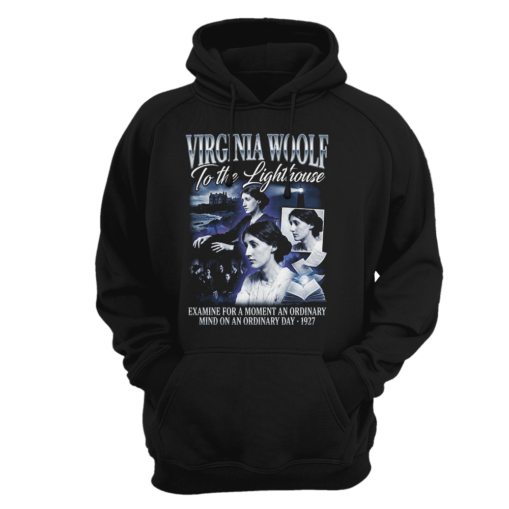 Sudadera con capucha Virginia Woolf - To the lighthouse 90s Bootleg