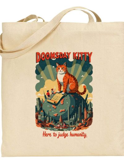 Bolsa de tela Cats Doomsday Kitty Judge