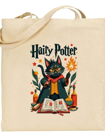 Bolsa de tela Cats Hairy Potter