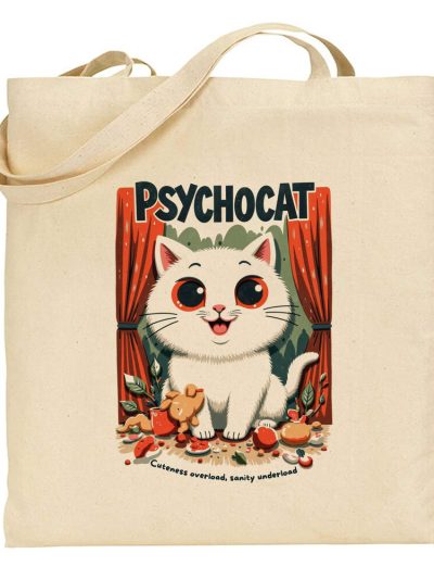 Bolsa de tela Cats Psychocat
