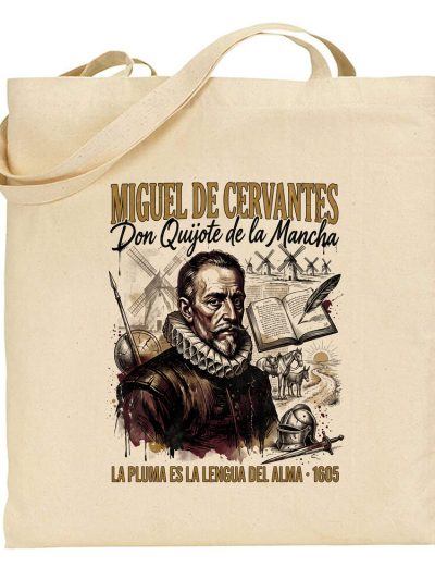 Bolsa de tela Cervantes 90s Bootleg Pluma Alma