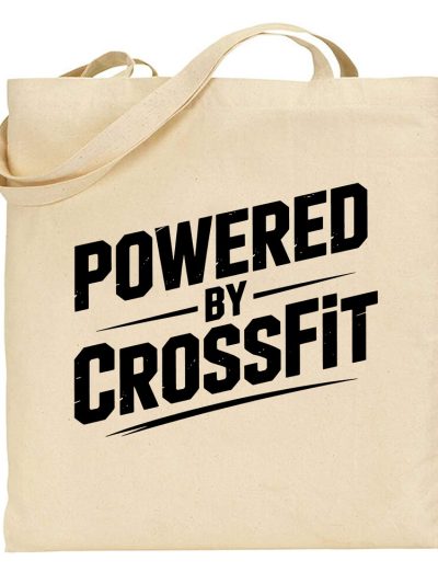 Bolsa de tela Crossfit Powered