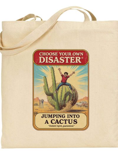 Bolsa de tela Disaster Jumping Cactus
