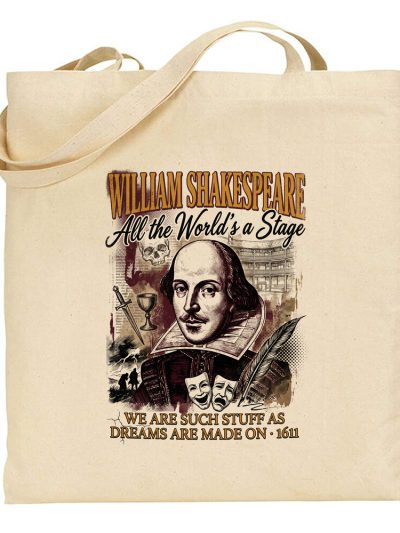 Bolsa de tela Shakespeare 90s Bootleg World Stage
