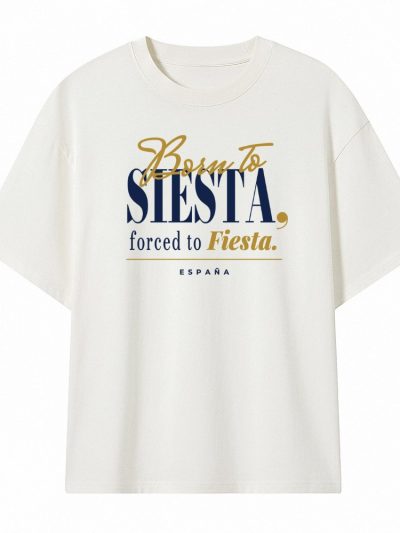 Camiseta Oversize unisex 240 gsm. «Born to classy»