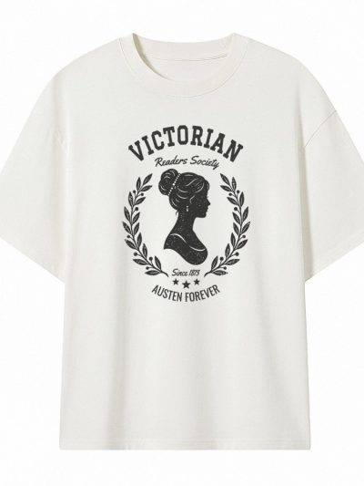 Camiseta Oversize unisex 240 gsm. «Camafeo con laureles»