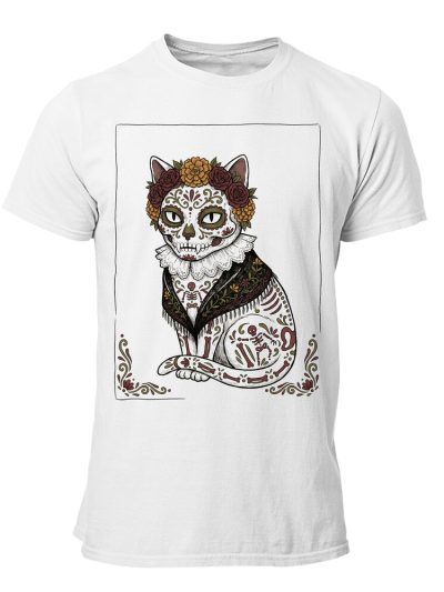 Camiseta hombre Cat Catrina Manton Art