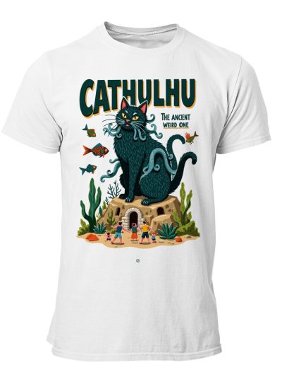 Camiseta hombre Cats Cathulhu Ancient Weird One